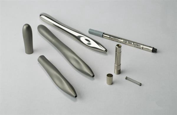 土豪專(zhuān)用3D打印筆 3D打印鈦金屬圓珠筆P22