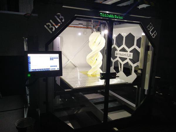 超大型3D打印機The Box現身 3D打印速度可達1200毫米/秒_e鍵3D打印服務