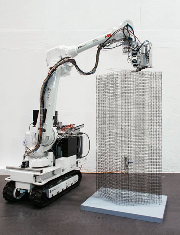 取代原有鋼筋架 3D打印復雜金屬網格結構用于混凝土構件