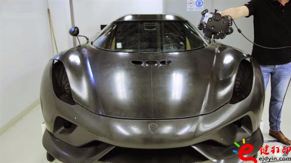 超跑科尼賽克用3D掃描技術 驗證簡化質量控制過程_3D打印服務平臺