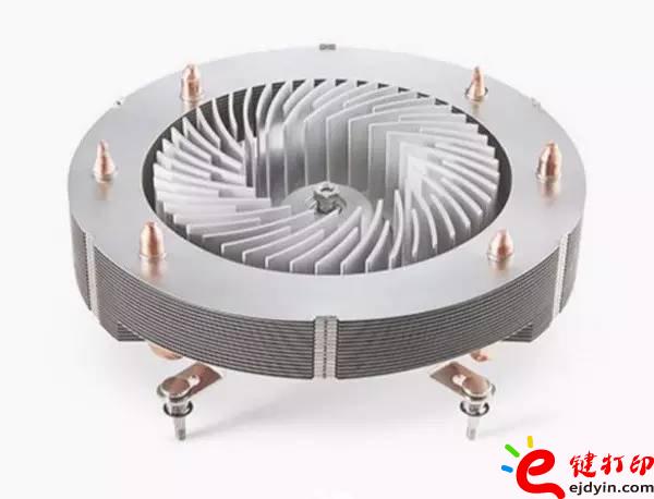 [多圖慎入]電腦硬件3D打印應(yīng)用實(shí)(案)例_極端制冷效果3D打印CPU風(fēng)扇