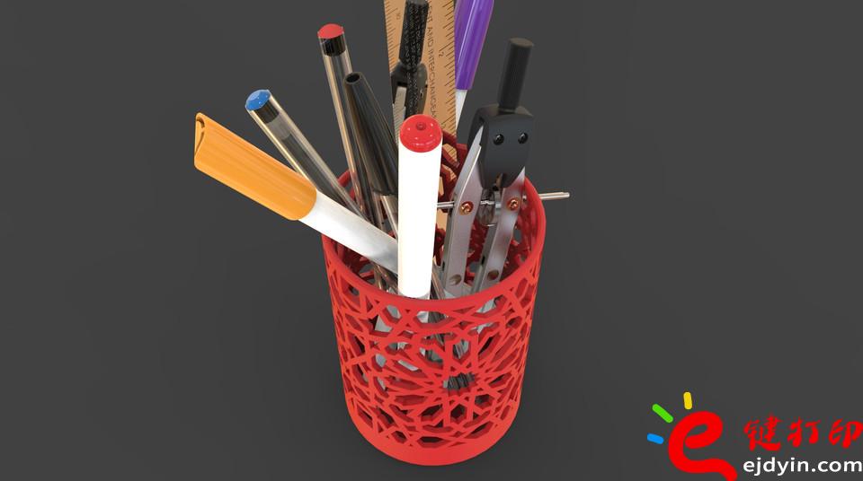 3d打印筆筒模型,3d打印筆筒模型下載,3d打印創意筆筒,蜂窩筆筒3d模型,3d打印創意作品,3d打印服務平臺,CNC加工平臺