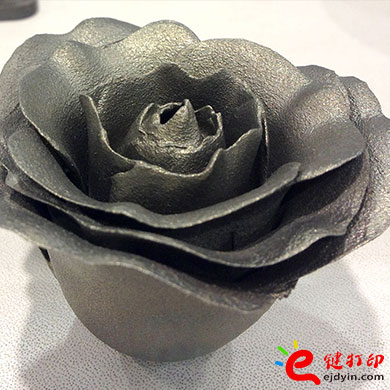 3D打印金屬花朵工藝品